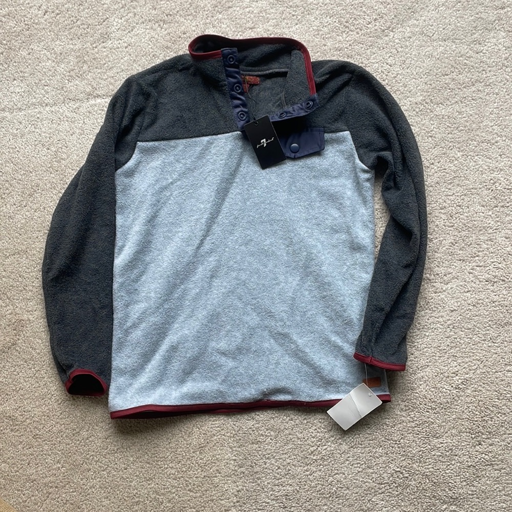 7 for all Mankind kids’ fleece. Size Youth Medium.